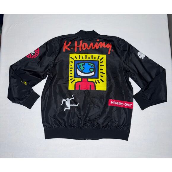 Tokyo Pop K. Haring Bomber Jacket - Picture 2 of 9